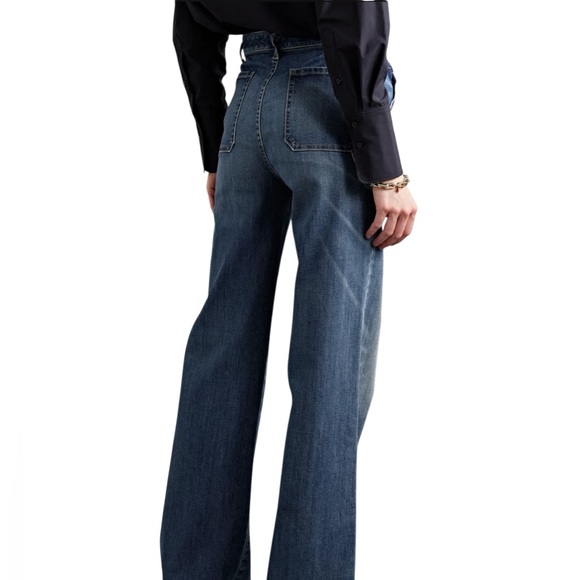 NILI LOTAN Quentin Jean in Classic Wash, Size 32. - Picture 4 of 8